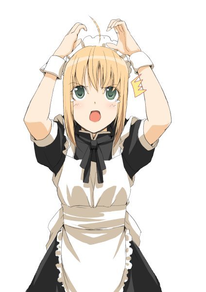 fate动画saber画集本子壁纸下载