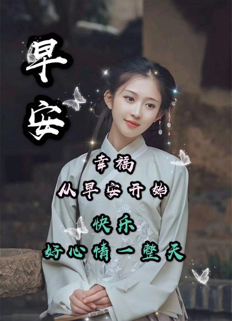最新版 早上好美女 问候祝福     ,温暖人心的早