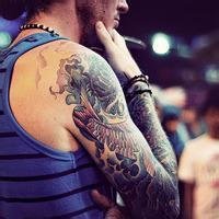 社会头像纹身男  社会纹身 霸气男头像-个性