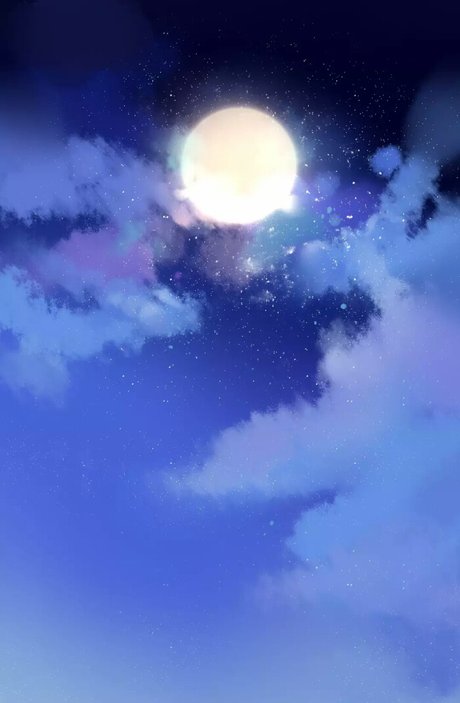 中秋节月亮兔子团圆星空云朵装饰图案 中秋节月亮海报背景边框 相关