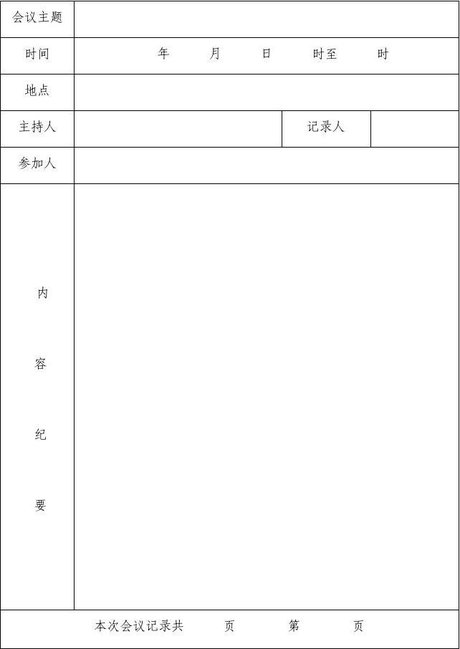 企业安全生产会议记录 安全生产会议记录内容 安全生产会议记录模板