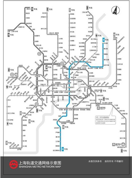 上海地铁10号线线路图线路图