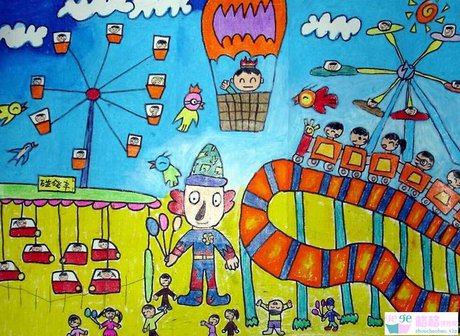相关搜索 快乐的游乐场儿童画 摩天轮儿童画 游乐园过山儿童画 游