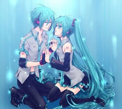 初音未来动漫 壁纸: 我的世界不能没有你