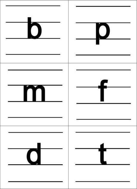 26个拼音字母