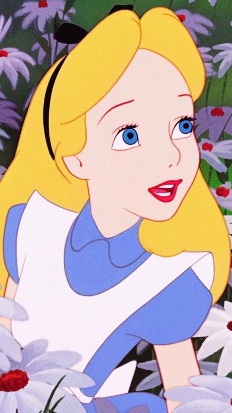 迪士尼 公主 爱丽丝梦游仙境 苹果手机高清壁纸