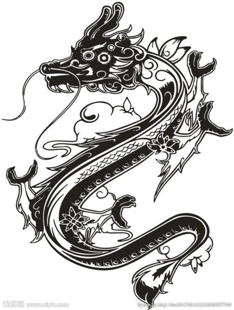 龙图 硅藻泥矢量图设计图__其他 图标_标志 图标