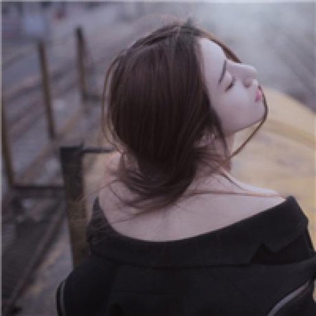 非主流黑白 背影头像女生霸气     带字伤感图片