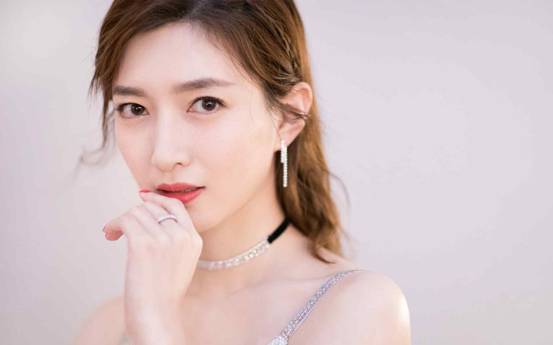 江疏影性感诱惑高清壁纸