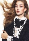 超模Gigi Hadid 登封面演绎香奈儿早秋风尚(图...