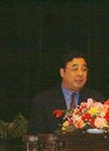 图文:卫生部副部长马晓伟正在为本次活动致辞