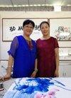 女画家张立参加中国梦一带一路濮阳站公益活动