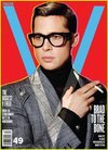 布拉德·皮特:时尚杂志《V》2007秋季号封面...