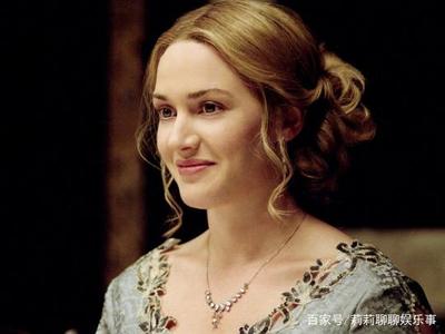 凯特·温斯莱特年轻时照片,《泰坦尼克号》中.