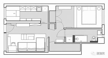 50平方米房屋设计图