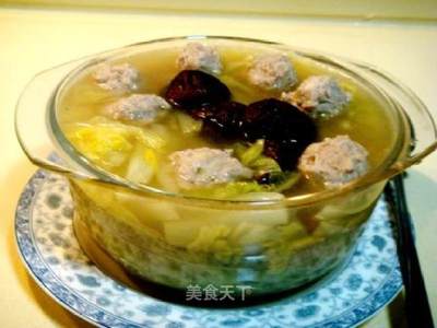香菇 汆丸子