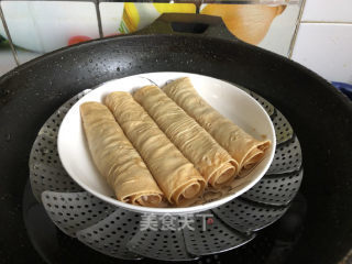 肉卷豆皮的做法大全家常
