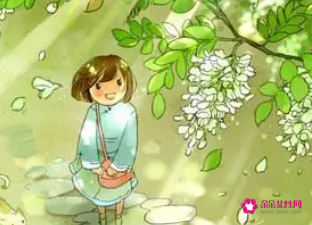 做梦梦见摘槐花