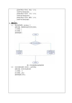 多道批处理作业调度模拟程序