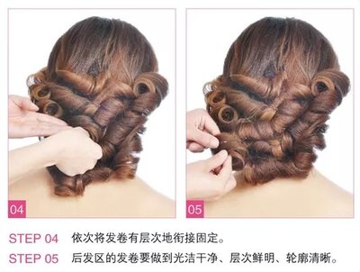 发型步骤