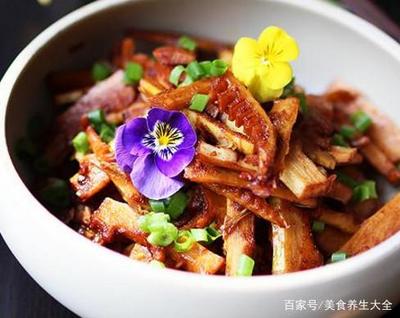 香菇火腿蒸豆腐