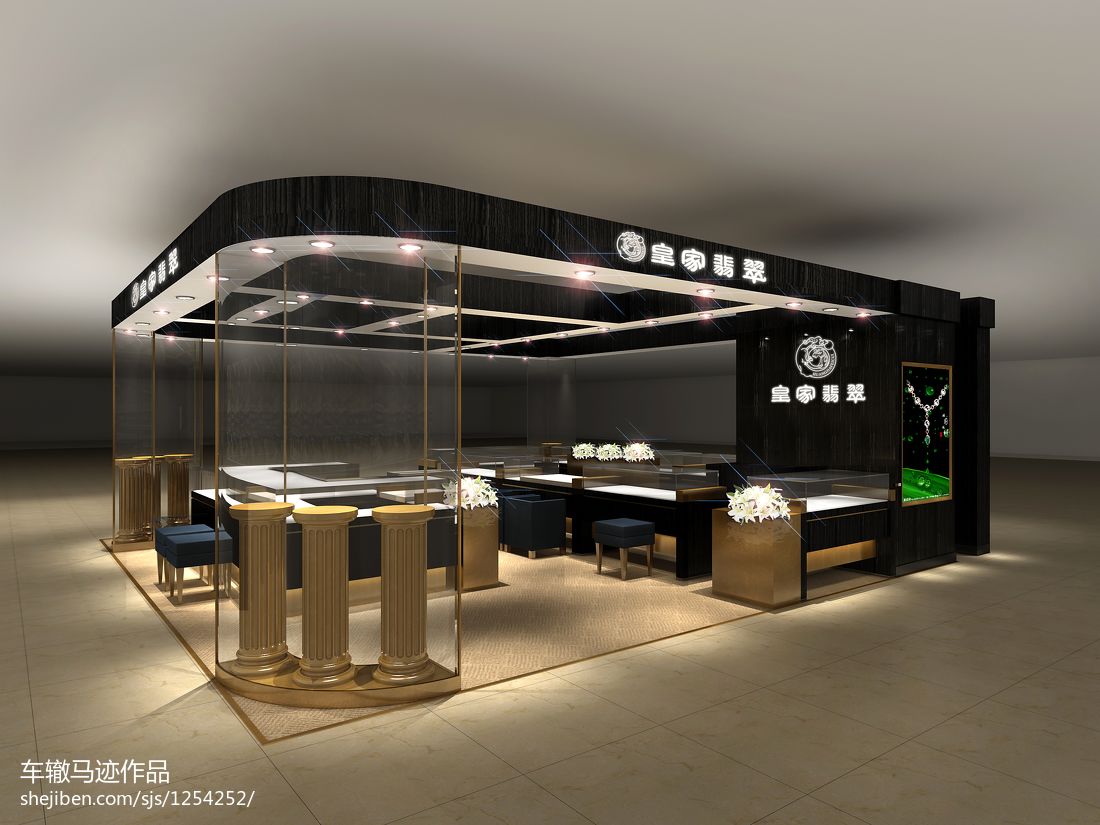 珠宝店店面设计
