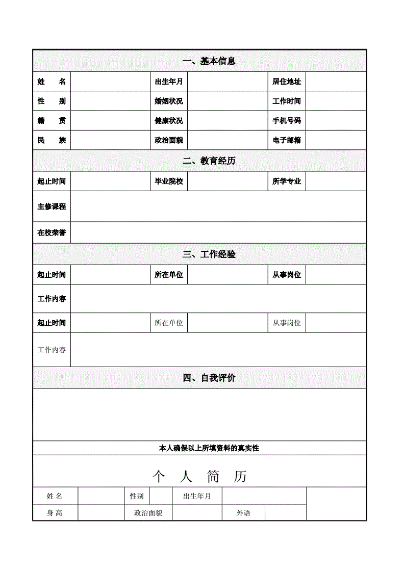 注塑行业求职简历