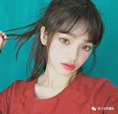 网红齐刘海