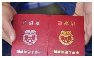 离婚证样本