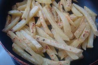 油炸土豆条怎么制作方法