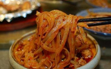 呱呱面皮的制作方法