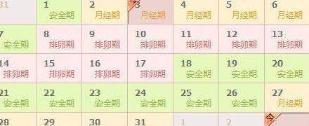 月经周期一个月排卵期怎么算
