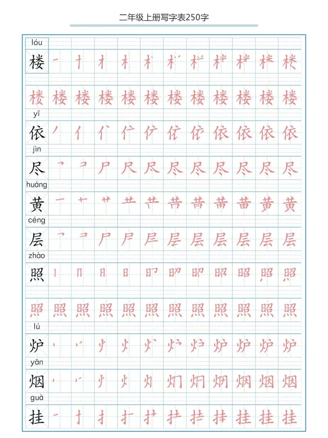 诗的笔顺怎么写