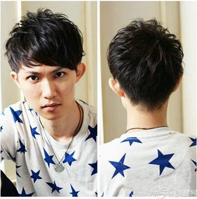 适合运动的发型男生