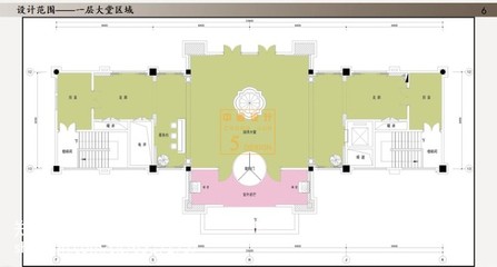 私人会所平面设计图 spa会