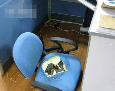 電腦椅爆炸原理