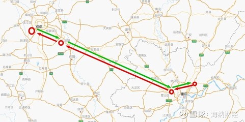 重庆江北机场到高铁站