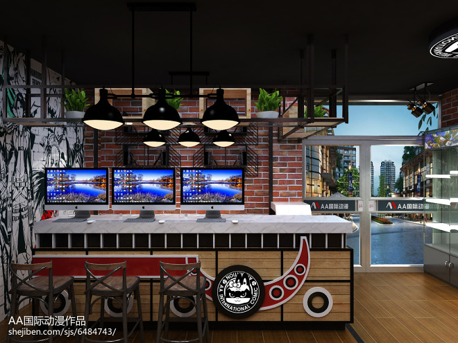 牛排店装修效果图