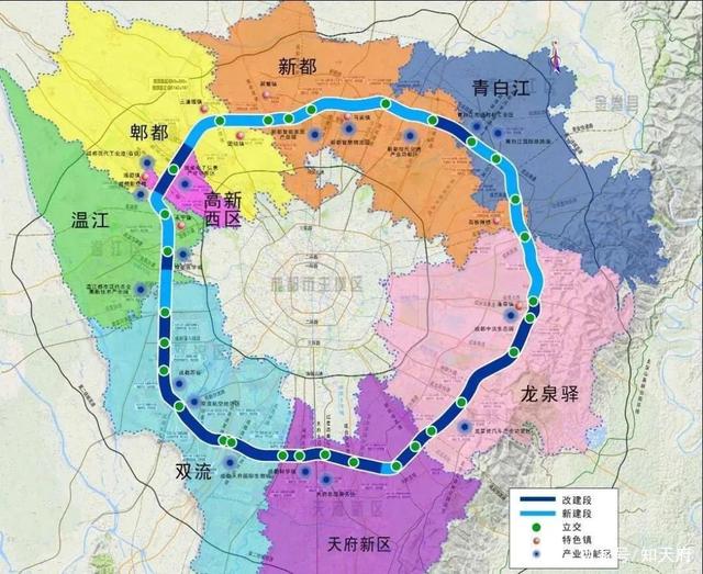 成都高新西区地图