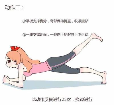 减肥的姿势