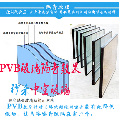 pvb夹胶隔音玻璃