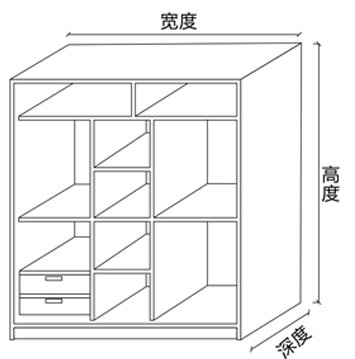 衣柜标准深度