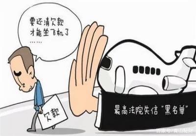 失信被执行人坐飞机