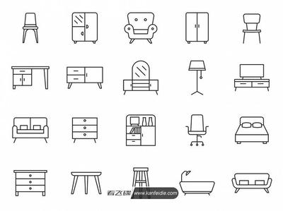 家具 简笔画