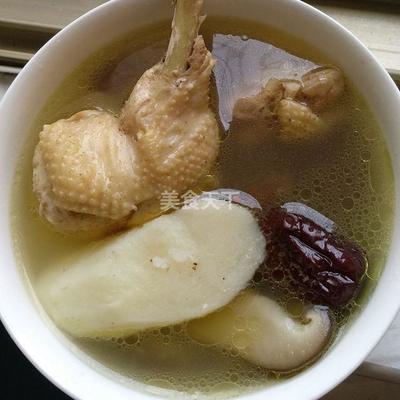 香菇淮山鸡汤