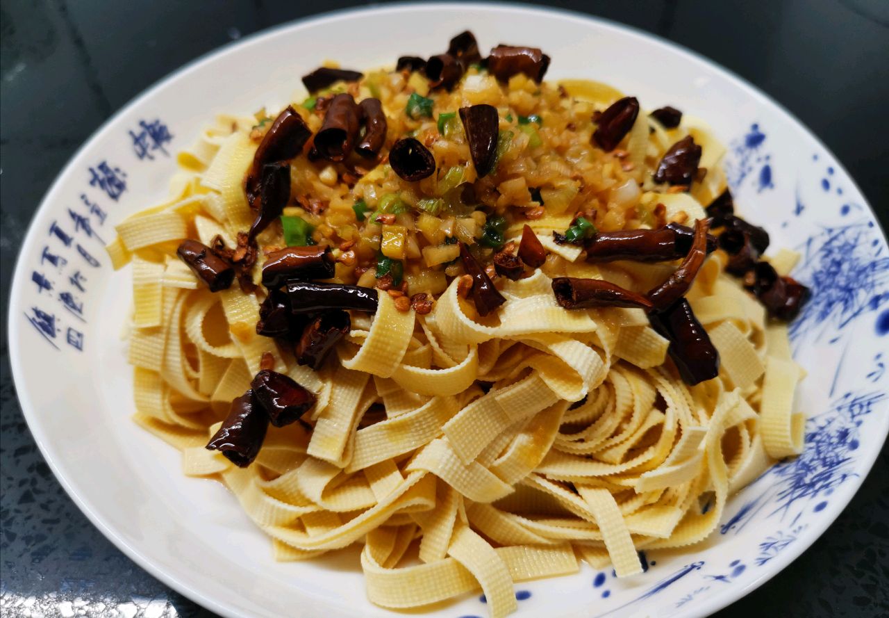 油泼干豆腐怎么做好吃