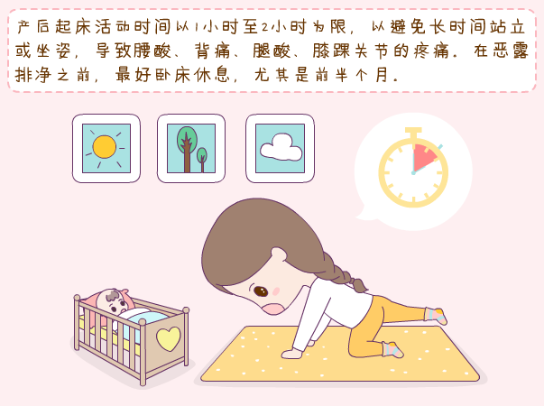 坐月子能下床活动吗