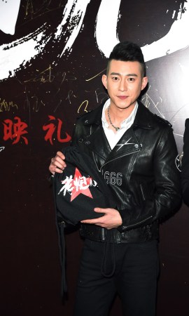 鲁诺亮相《老炮儿》首映 演绎侠义