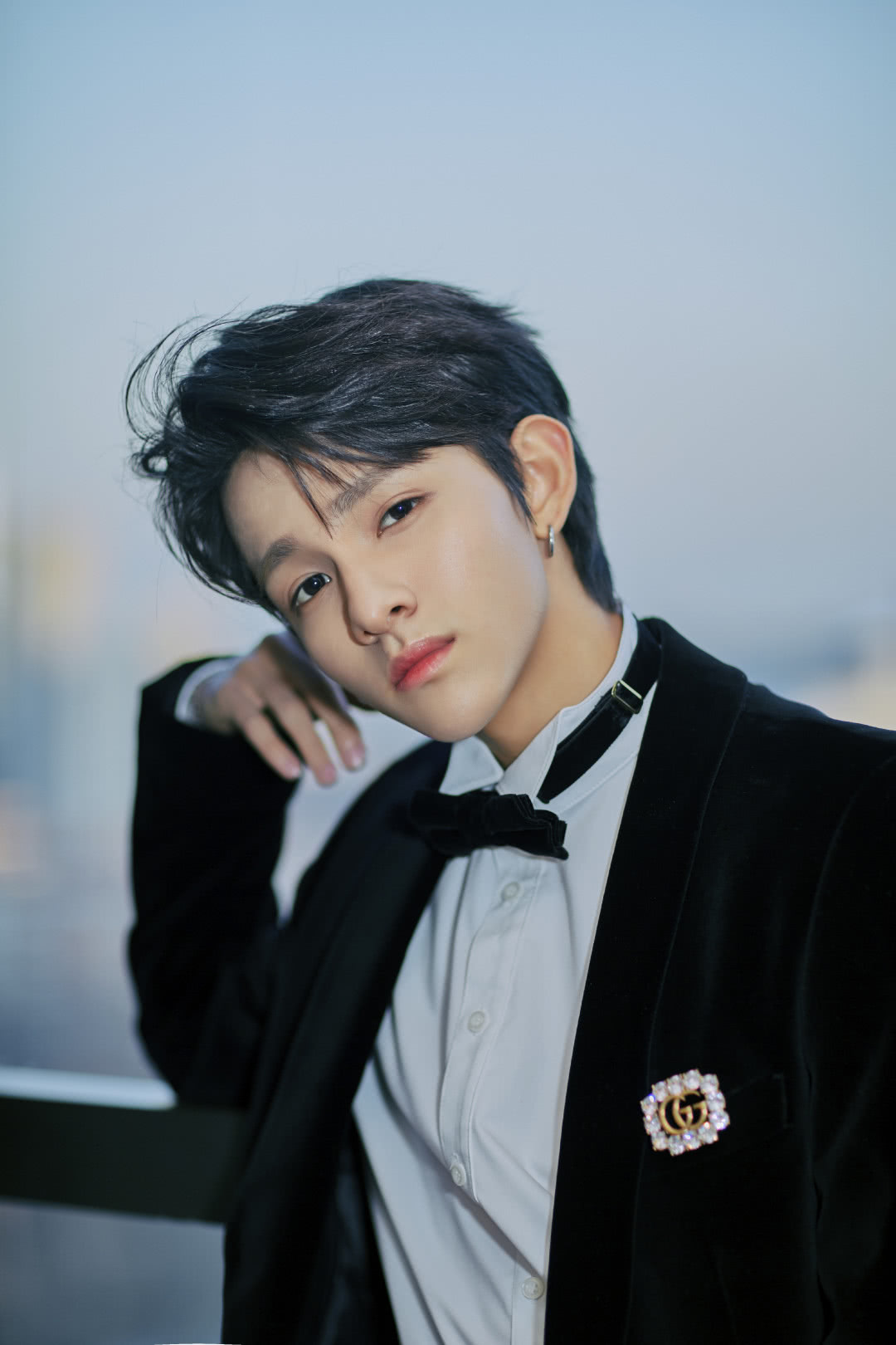 samuel西装写真大方贵气