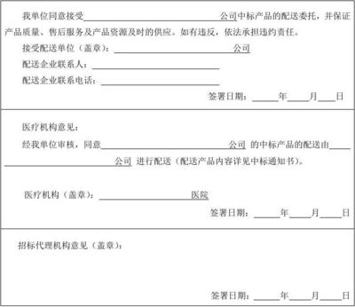 招标授权委托书模板